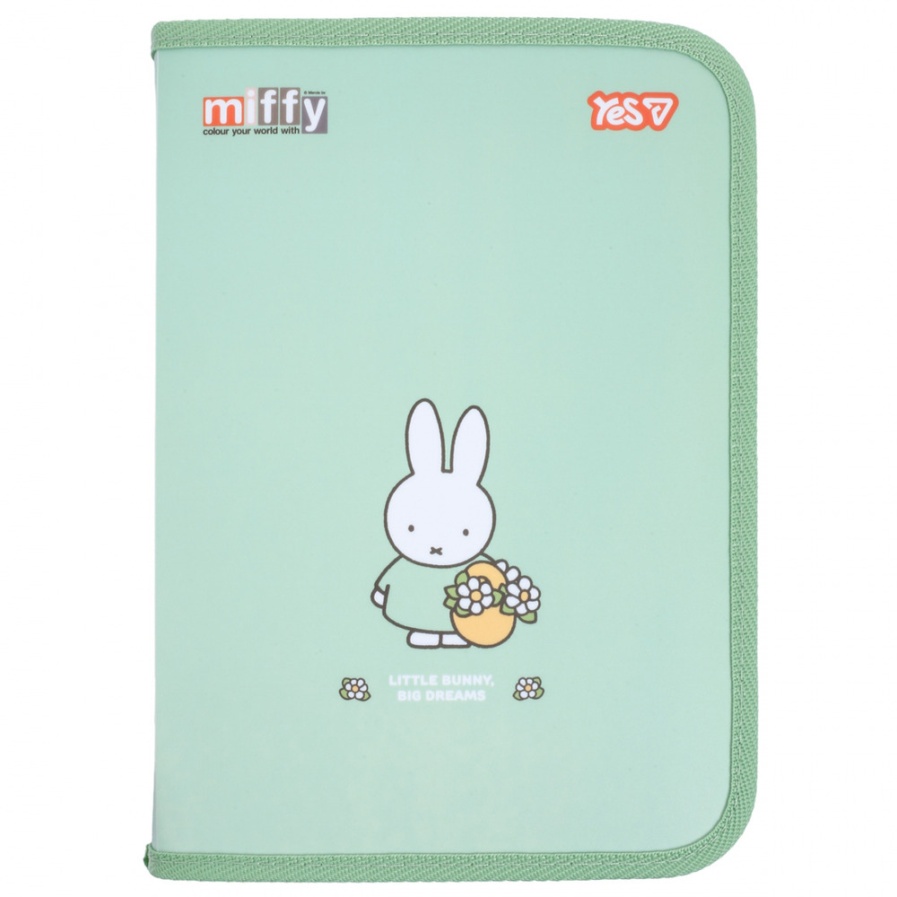 Папка для зошитів пластикова Yes Miffy В5 на блискавці 492406