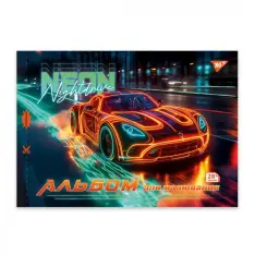 Альбом для малювання Yes А4 28 аркушів скоба з перфорацією Cars 130606. Фото 4