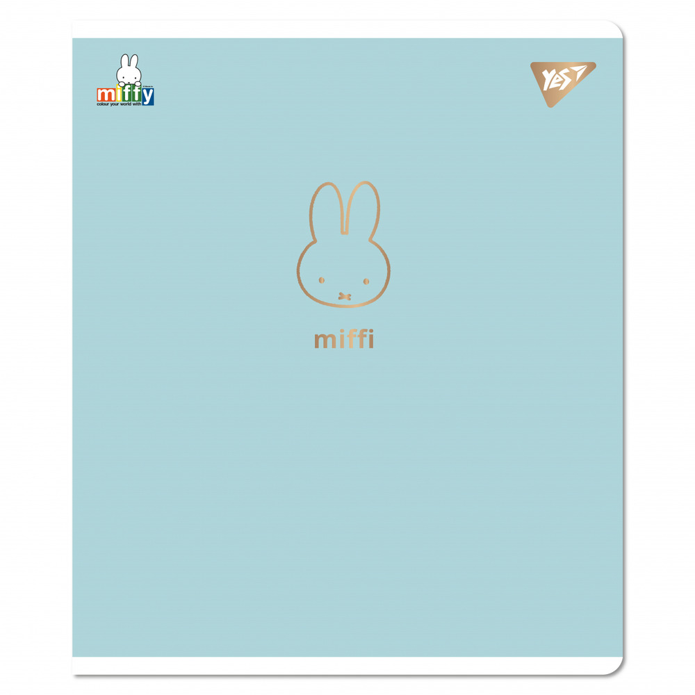 Зошит YES Gold Miffy А5 12 аркушів клітинка 767492. Фото 5