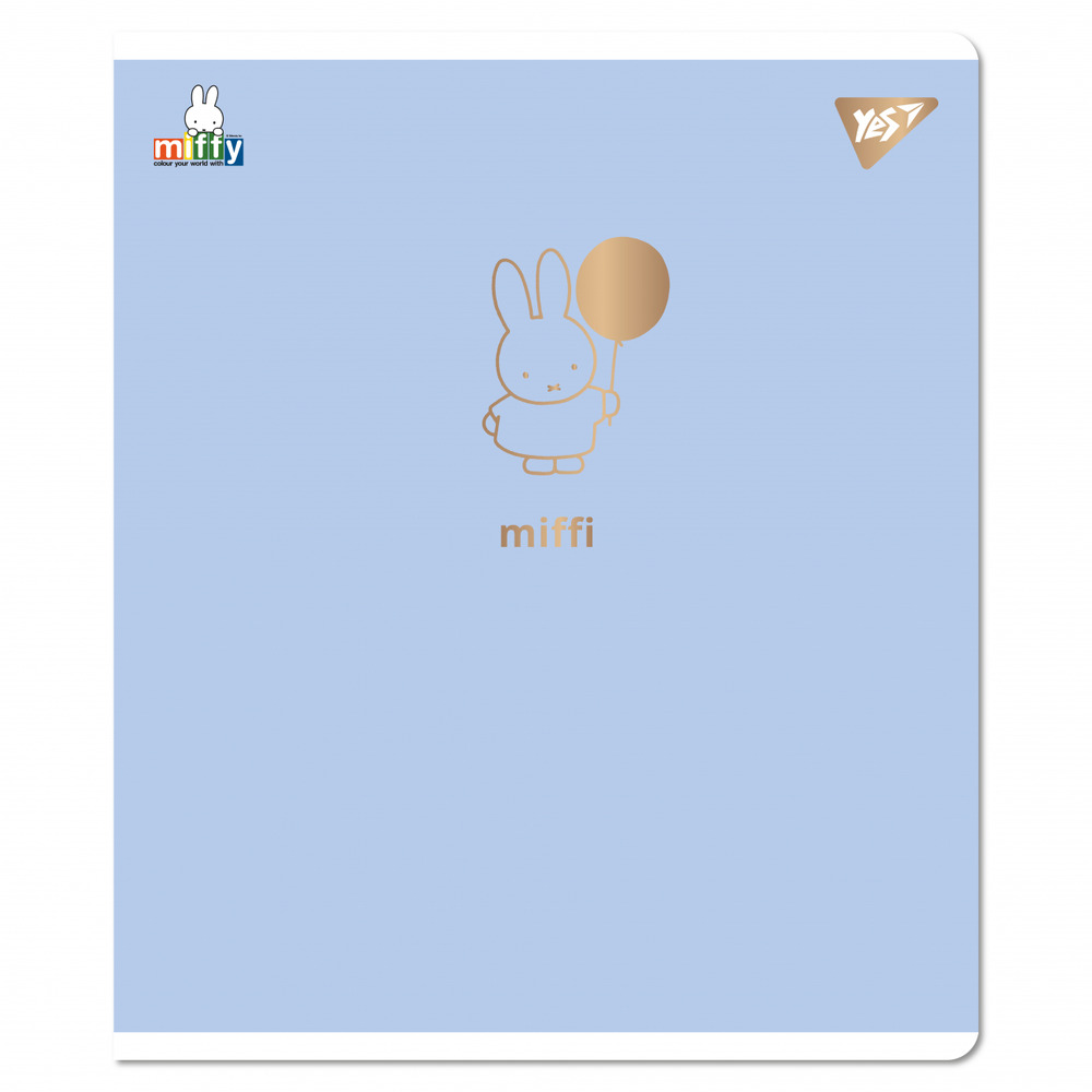 Зошит YES Gold Miffy А5 12 аркушів клітинка 767492. Фото 6