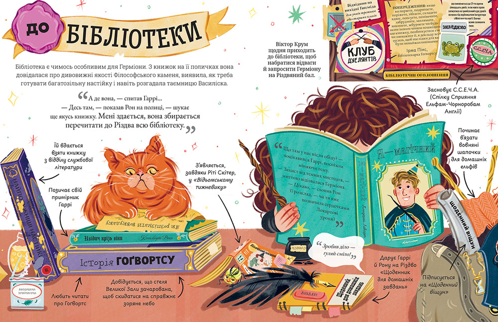 Книга Міні-Поттери: Герміона Ґрейнджер. Путівники історіями - Джоан Ролінґ. Фото 5
