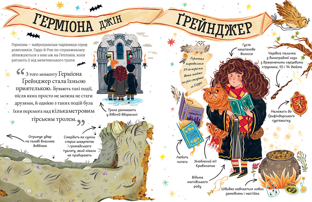 Книга Міні-Поттери: Герміона Ґрейнджер. Путівники історіями - Джоан Ролінґ. Фото 3