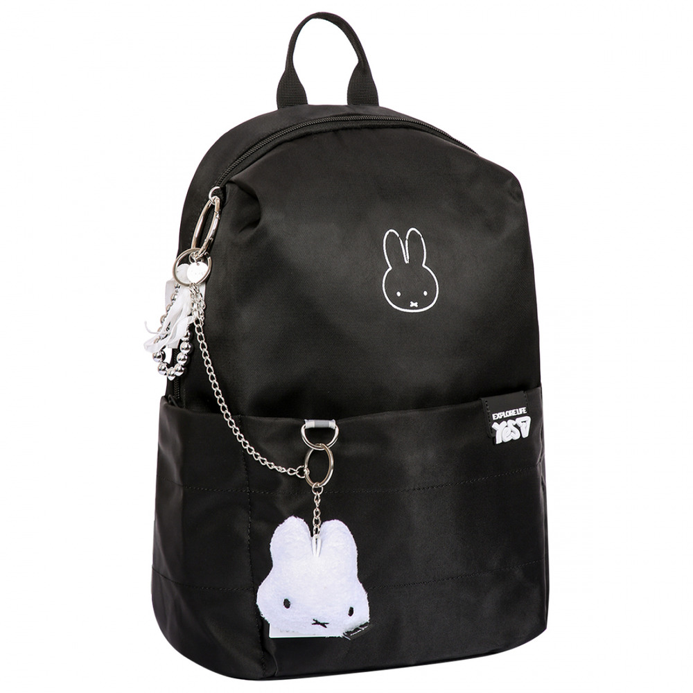 Рюкзак шкільний Yes T-105M Miffy Black&White 550314
