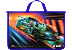 Портфель пластиковий MAXI А4 на блискавці MX30064 (Авто)