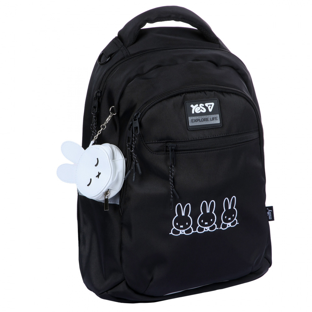 Рюкзак шкільний Yes ТS-54M Miffy Trio 550327