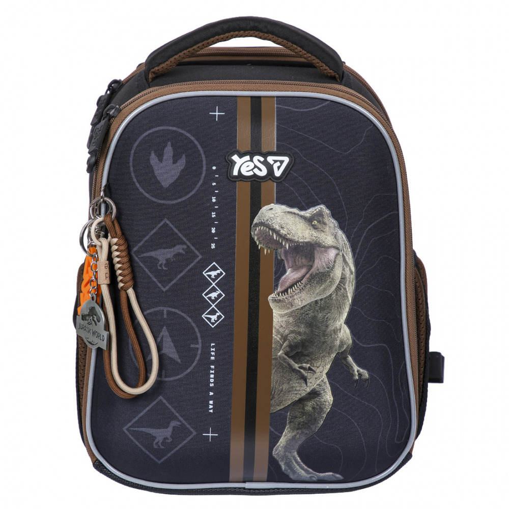 Рюкзак шкільний каркасний Yes H-100S Jurassic World. Danger 550224