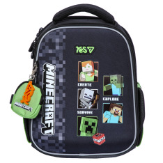 Рюкзак шкільний каркасний Yes H-100S Minecraft Reality 550223. Фото 2