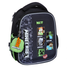 Рюкзак шкільний каркасний Yes H-100S Minecraft Reality 550223