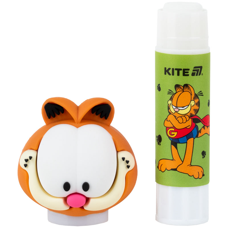 Клей-олівець PVP Kite Garfield GF26-131, з фігурним ковпачком. Фото 6