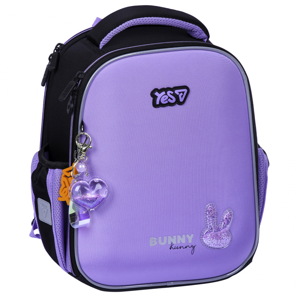 Рюкзак шкільний каркасний Yes H-100S Shiny Bunny 550204