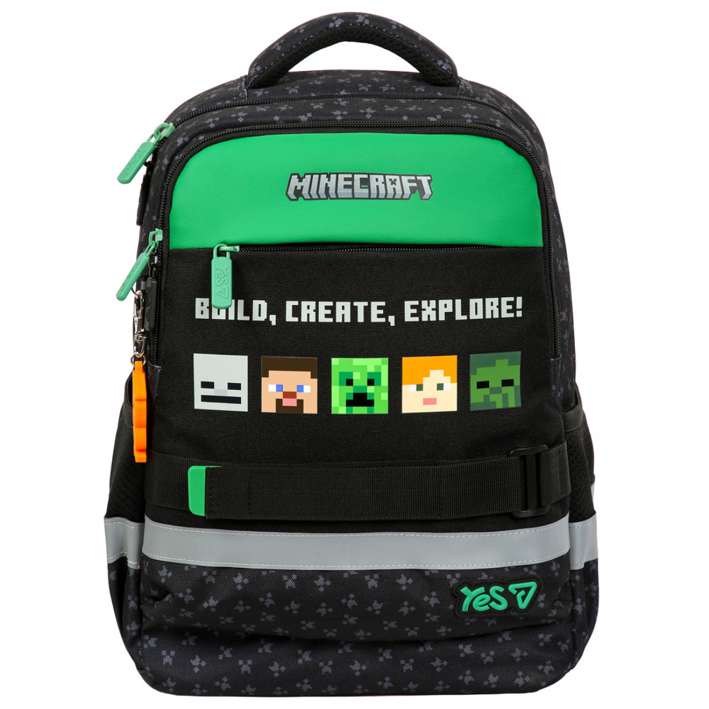 Рюкзак шкільний Yes Ergo Minecraft Reality S-52S 550274. Фото 2