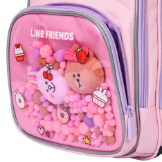 Рюкзак шкільний напівкаркасний Yes S-91M Line Friends Dreamy 550247. Фото 7
