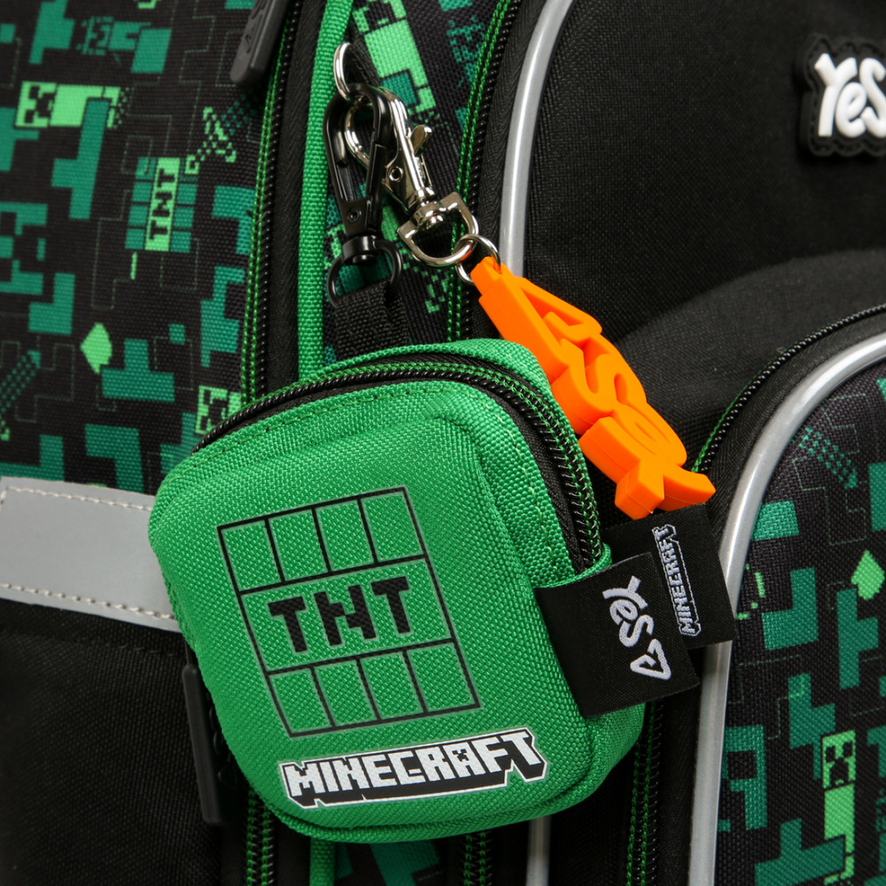 Рюкзак шкільний напівкаркасний Yes S-91M Minecraft TNT 550252. Фото 8