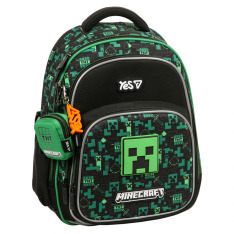 Рюкзак шкільний напівкаркасний Yes S-91M Minecraft TNT 550252