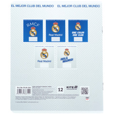 Зошит шкільний Kite Real Madrid RL26-234, 12 аркушів, лінія. Фото 5