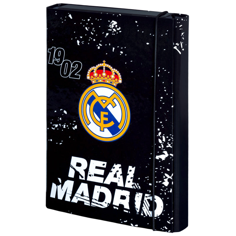 Папка для зошитів на гумці Kite FC Real Madrid RL26-210, картон