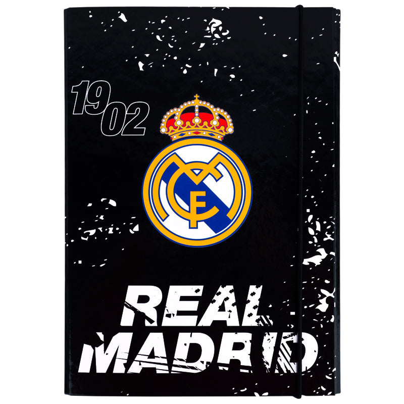 Папка для зошитів на гумці Kite FC Real Madrid RL26-210, картон. Фото 2