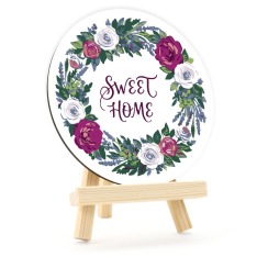 Набір картина за номерами Sweet Home Ø15 см з мольбертом ROSA START N00014102. Фото 3