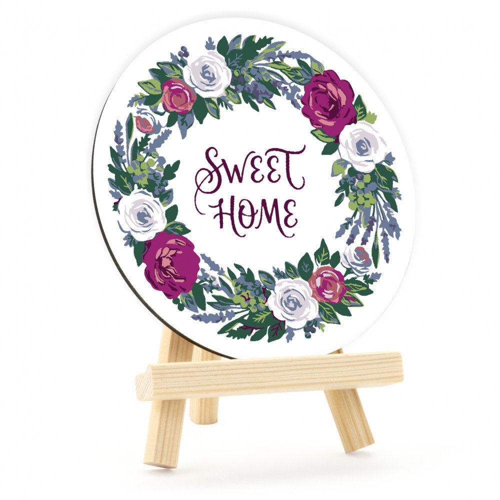 Набір картина за номерами Sweet Home Ø15 см з мольбертом ROSA START N00014102. Фото 3