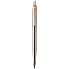 Ручка Parker Jotter сталь з позолотою, гелева 16 062