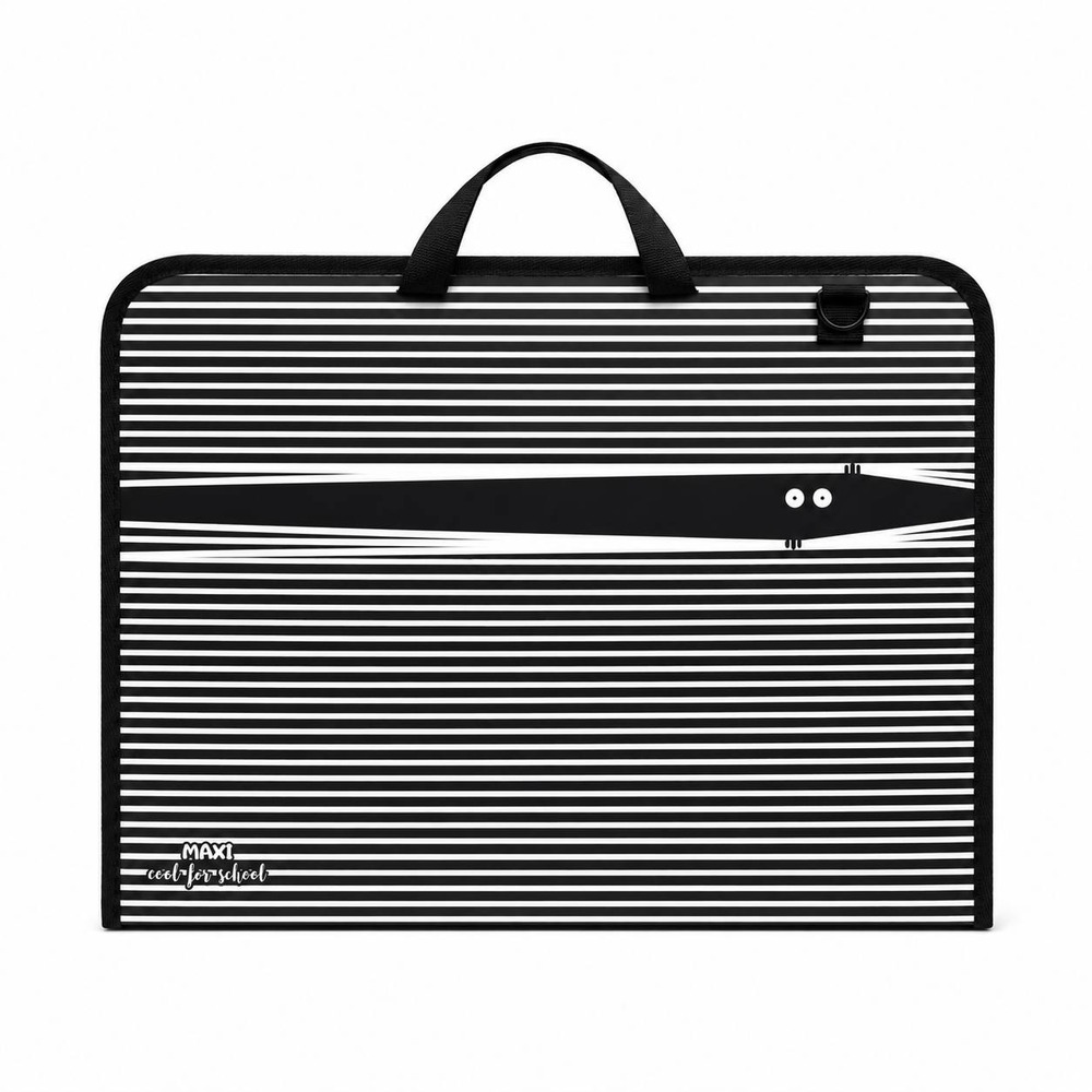 Портфель пластиковий MAXI А3 на блискавці MX30003-01