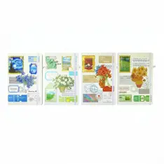 Блокнот Malevaro на гумці А5 80 аркушів, тверда обкладинка Monet 763425ML