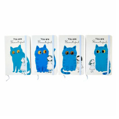 Блокнот Malevaro на гумці А5 80 аркушів, тверда обкладинка You are 763708ML