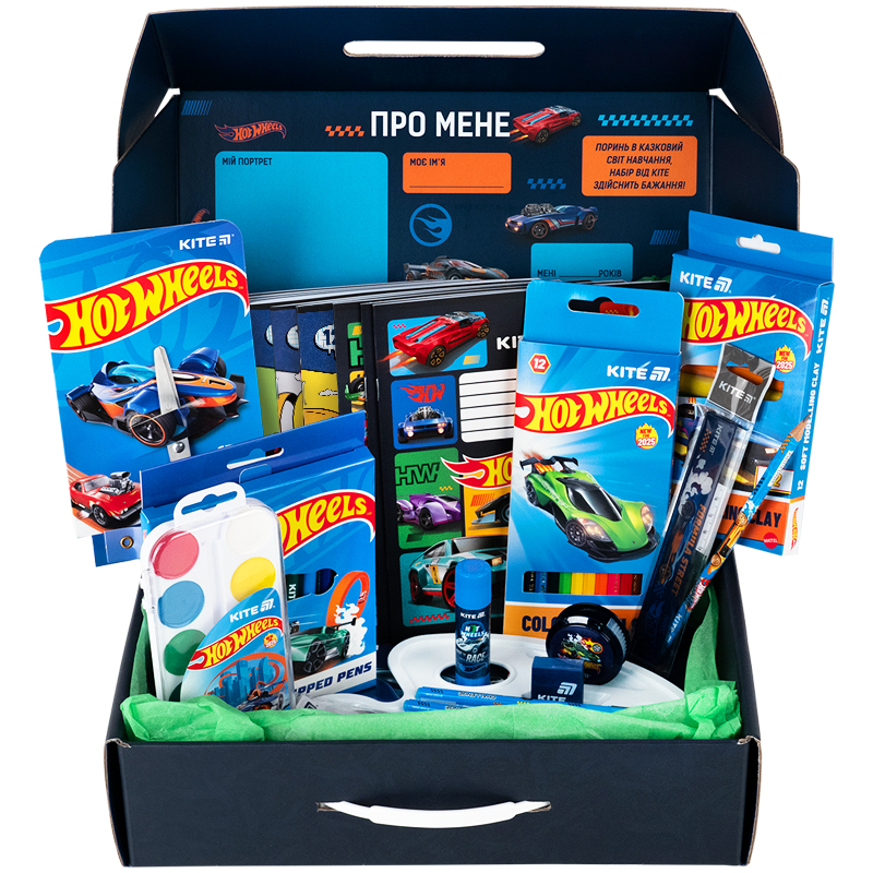 Подарунковий набір до школи Kite Hot Wheels HW26-S01 . Фото 4