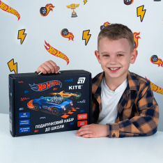 Подарунковий набір до школи Kite Hot Wheels HW26-S01 . Фото 3