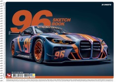 Альбом для малювання Школярик на спіралі A4 30 аркушів 120г/м2 PB-SC-030-8056