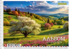 Альбом для малювання Школярик на спіралі A4 30 аркушів 120г/м2 PB-SC-030-8058. Фото 3