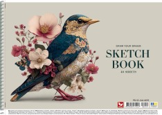 Альбом для малювання Школярик на спіралі A4 40 аркушів 120г/м2 PB-SC-040-8059. Фото 3