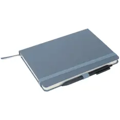 Книга записна Axent Partner 8201-62-A, 125x195 мм, 96 аркушів, клітинка, сіра. Фото 4