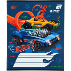 Зошит шкільний Kite Hot Wheels HW26-235, 12 аркушів, коса лінія. Фото 9