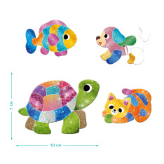 Магнітний набір з фольгою Dodo - Домашні улюбленці 200298. Фото 5