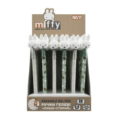 Ручка гелева пиши-стирай Yes Miffy 0,5 мм синя 420493