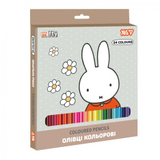 Олівці кольорові Yes Miffy 24 кольори 290793