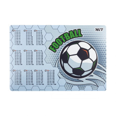 Підкладка для столу пластикова Yes Football таблиця множення 42х29 см 492377. Фото 2