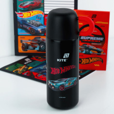 Термос Kite 480 мл Hot Wheels HW26-312. Фото 6