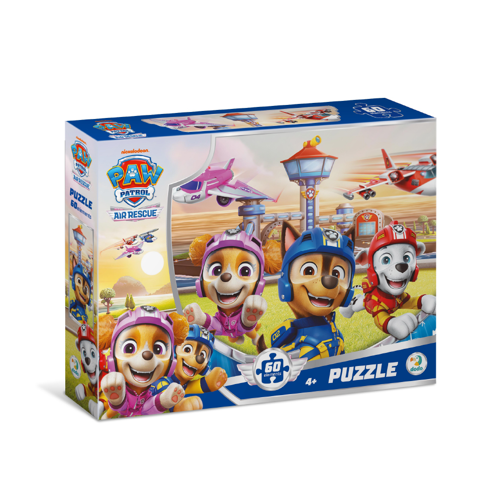 Пазл Dodo 60 елементів - Paw Patrol. Екіпаж льотної команди 200746