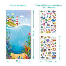 Ігровий набір зі стікерами DoDo - Підводний світ 300849. Фото 2