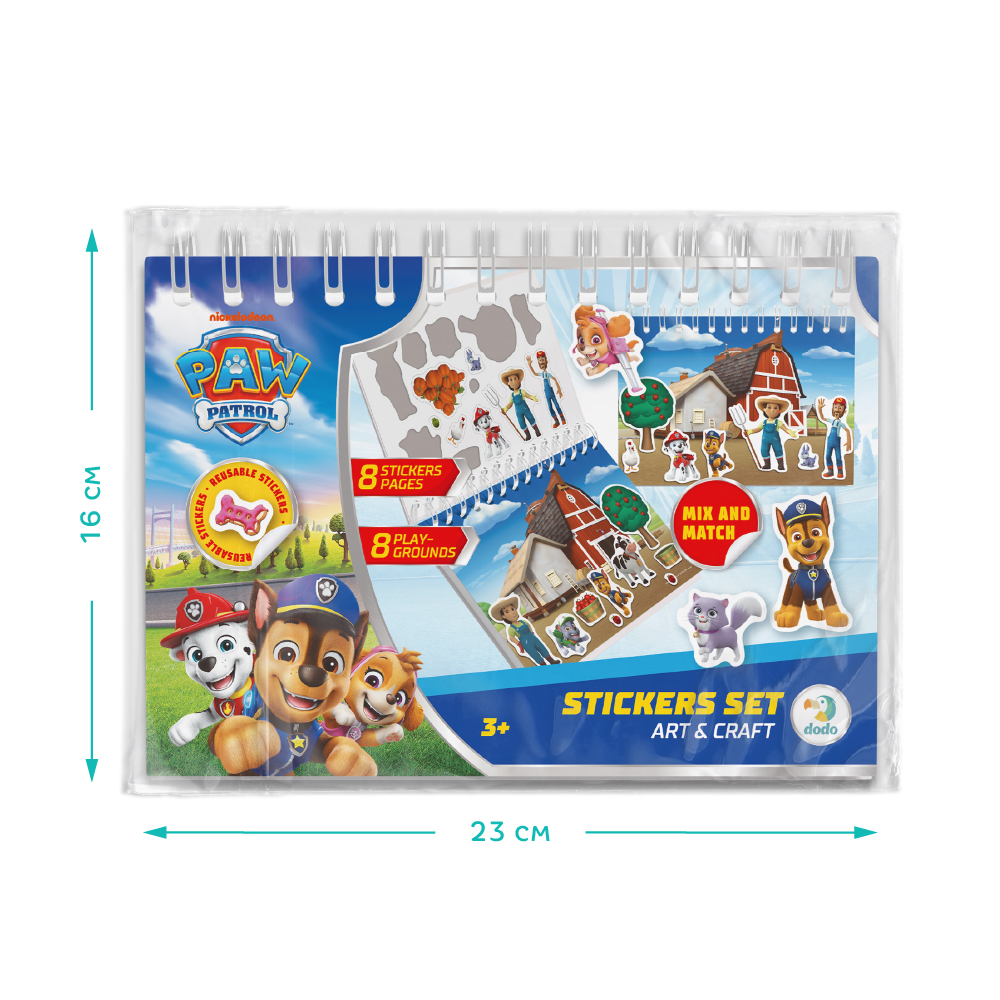 Набір стікерів на пружині DoDo - Paw Patrol 200750. Фото 5