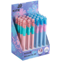 Ручка Kite гелева пиши-стирай Smart-3 K26-098-3, синя
