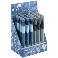 Ручка Kite гелева пиши-стирай Smart-4 K26-098-4, синя