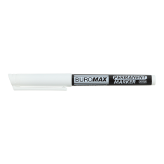 Маркер BUROMAX водостійкий білий 1-2 мм BM.8708-12. Фото 3