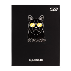 Щоденник шкільний Yes Cat Vibe A5 40 аркушів інтегральний 911752