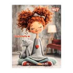 Щоденник шкільний Yes Curly Girl A5 40 аркушів інтегральний 911733