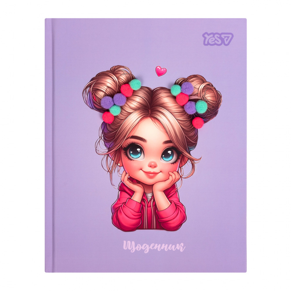 Щоденник шкільний Yes Cute Girl A5 40 аркушів твердий 911710