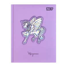 Щоденник шкільний Yes Unicorn Wings A5 40 аркушів твердий 911709