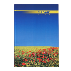 Канцелярська книга Buromax NATURE А4 96 аркушів, клітинка BM.2400i . Фото 2